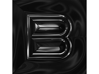 B / Black 36days b 36daysoftype abstract art design filter forge lettering type design typography