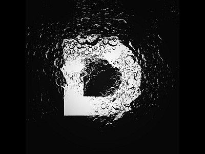 D / Drown 36days a 36daysoftype abstract art design filter forge lettering type design typography