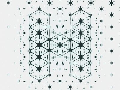 H / hexagonal 36days h 36daysoftype abstract art design filter forge lettering type design typography