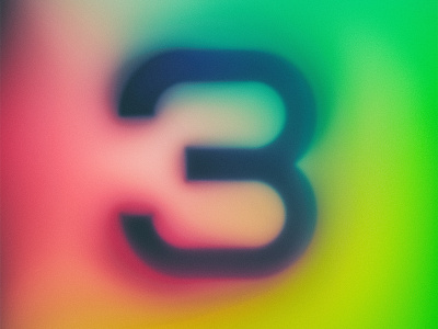 3 / three 36days 3 36daysoftype abstract art design filter forge lettering type design typography
