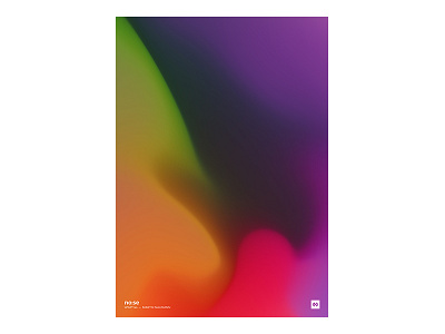 WWP°144 "no:se" abstract art blur design distortion minimal noise piece weekly work wwp