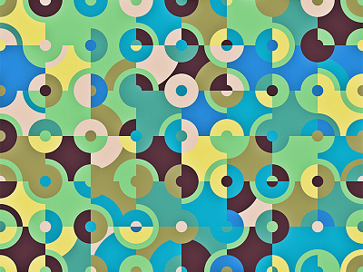 pattern experiment I art circles colorful design filter forge generative generative design geometric pattern seamless