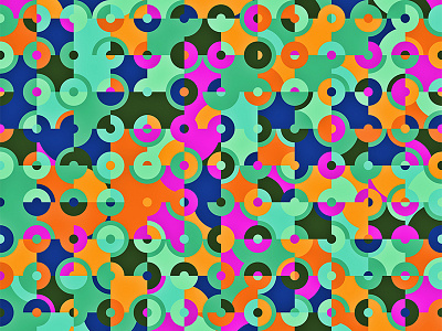 pattern experiment I art circles colorful design filter forge generative generative design geometric pattern seamless