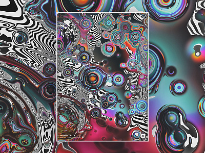 WWP°151 "a.symmetry" abstract art design generative pattern piece weekly work wwp