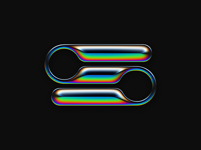 S 36daysoftype abstract art colors design filter forge generative geometric illustration iridescence iridescent lettering type design typography vector