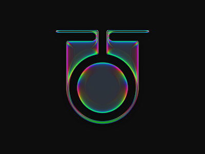 U 36daysoftype abstract art design filter forge generative typography