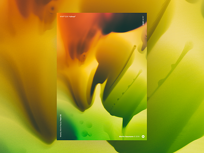 WWP°206 "citrus" abstract art citrus design filter forge generative glow green illustration sour