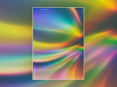 WWP°207 "Chromosphere" abstract art chroma chromatic aberration colors design energy filter forge flash generative plasma prism pulse spectrum wwp
