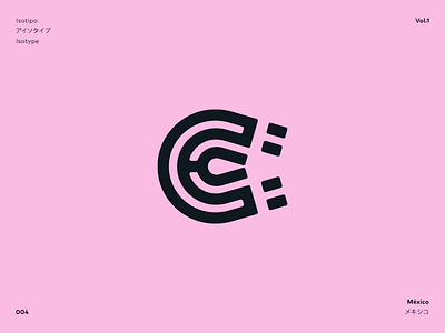 isotype / 004 adobe illustrator brand branding c letter c logo imán logo logotipo logotype magnet