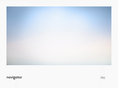 Navigator - color spaces product design ui visual design