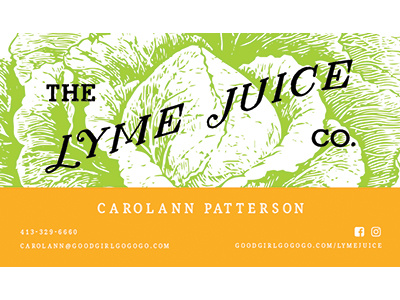 Lyme Juice Business Card