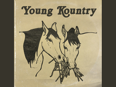 Young Kountry album country music horse horses