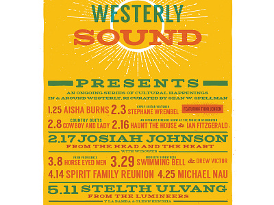 Westerly Sound Series Poster