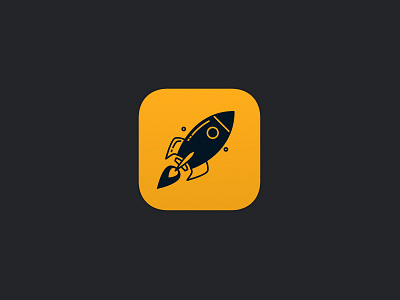 App Icon - Daily UI #003 appdesign appicon design minimal productdesign rocket ui ux