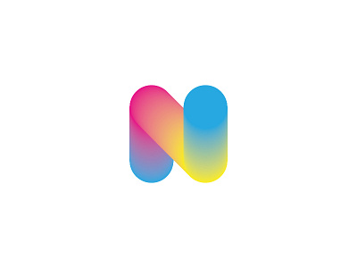 Mesh N Logo brand design color design graphic design identity logo logotype typography