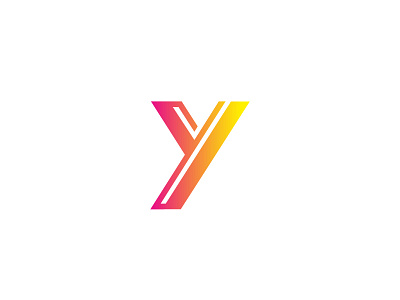 Y Gradient Mark brand design color design graphic design identity illustration logo logotype typography