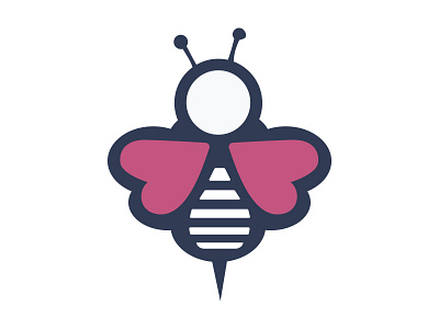 Spikebee Bee bee logo mark