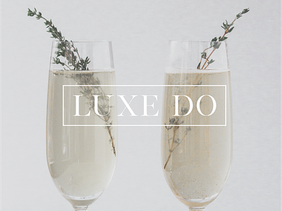 Luxe Do | Logo logo luxury minimal serif wedding