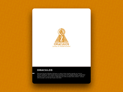 ORACULOS brand design icon logo