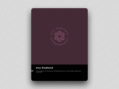 Ava Rodland brand design icon logo
