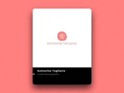 Katherine Tagliavia brand design icon logo