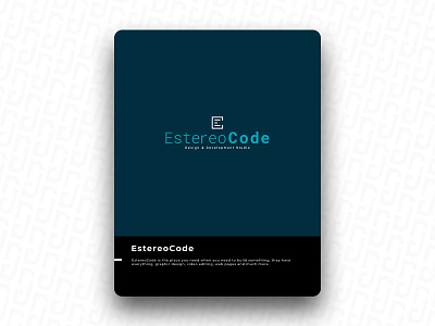 EstereoCode brand design icon logo