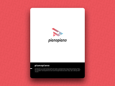pianopiano brand design icon logo