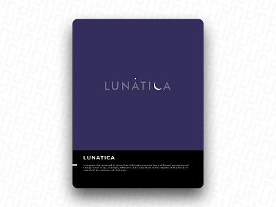 LUNATICA brand design icon logo