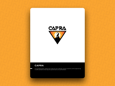 CAPRA brand design icon logo