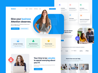 Westech Landing Page