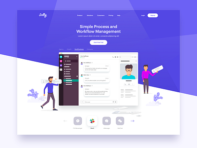 ChatBot Landing Page