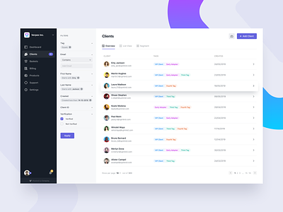 Client Dashboard