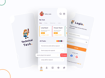 Technical Task App Concept Design