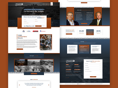 Law Firm Landing Page