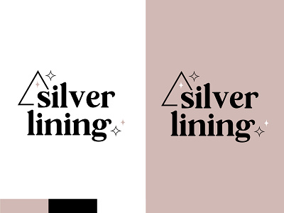 Silver Lining Movement // Logo Design branding design geometric logo logo design type typography