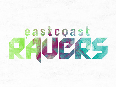 East Coast Ravers - Logo WIP
