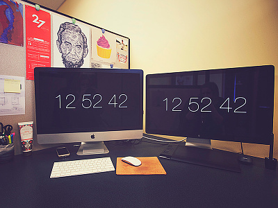 Workspace Obsessed apple canon desk desktop screenprints tablet thunderbolt wacom wallpaper workspace