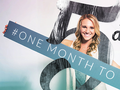 One Month to Give - Countdown countdown design onemonthtogive photography type typography