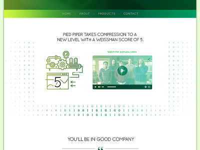 Pied Piper // Detail Shot concept design icon pied piper player ui video web