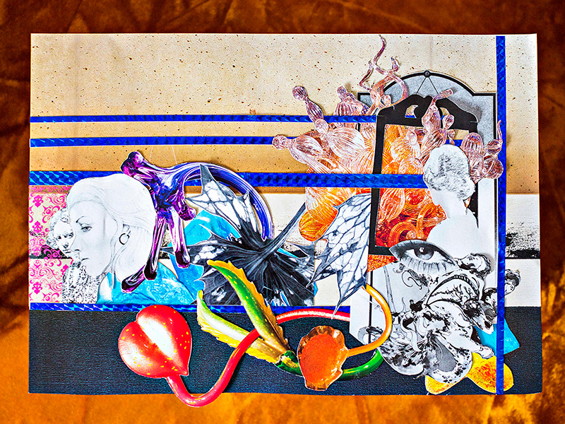 TRSNFRM design media mixed collage