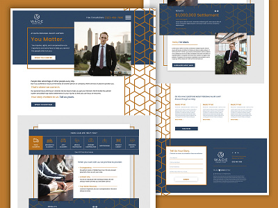 Law Firm Homepage Design