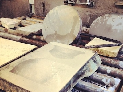 Litho Process lithography printmaking process stone