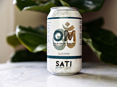 OM - Sati Cold Brew branding coffee design packaging photography product