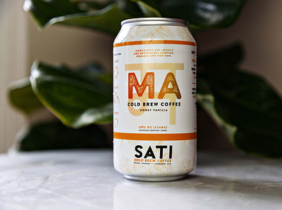 MA - Sati Cold Brew branding coffee design packaging photography product