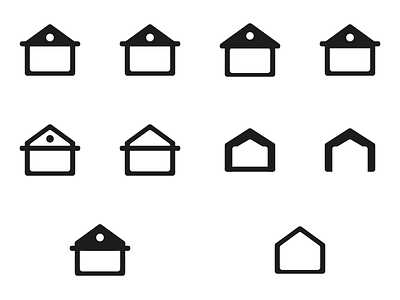 Download Home Icon Set Free Download In Svg By Romain On Dribbble