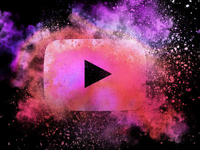 Youtube Logo Explosion Effect effect explosion logo paint tutvid youtube