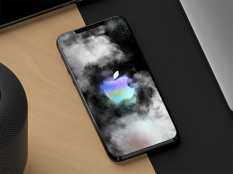 40 Gambar Iphone X Wallpaper Hd Apple Logo terbaru 2020