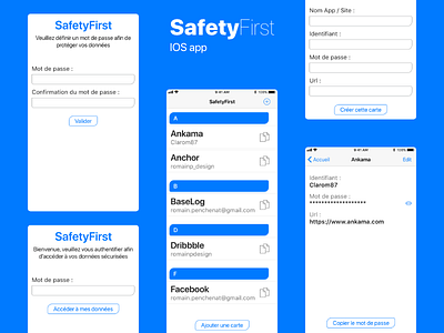 SafetyFirst - IOS App project