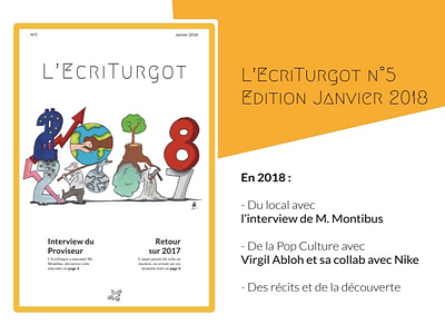 L'ÉcriTurgot n°5 2018 ecriturgot limoges newspaper school turgot