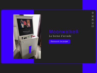 MoonwalkeR Project arcade borne invision moonwalker studio